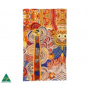 Aboriginal Art Cotton Tea Towel - Nora Davidson